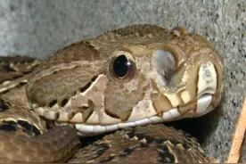 剧毒“百步金钱豹”圆斑蝰，是“行走的煤气罐”，比眼镜蛇还缺德图片