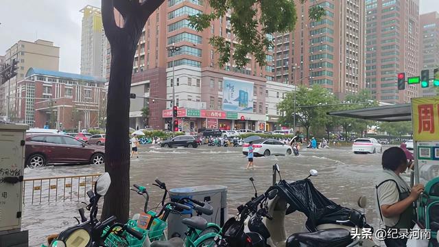 雨后郑州：金水区