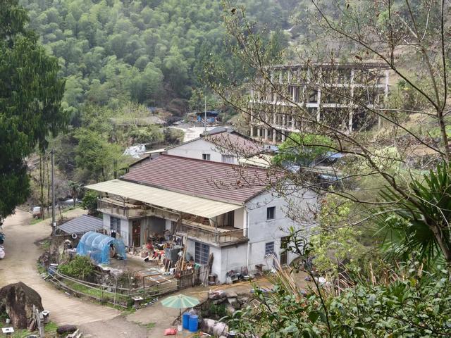 仙居县余下坑村，云卷云舒推窗风满帘，望水望山枝头花盈春