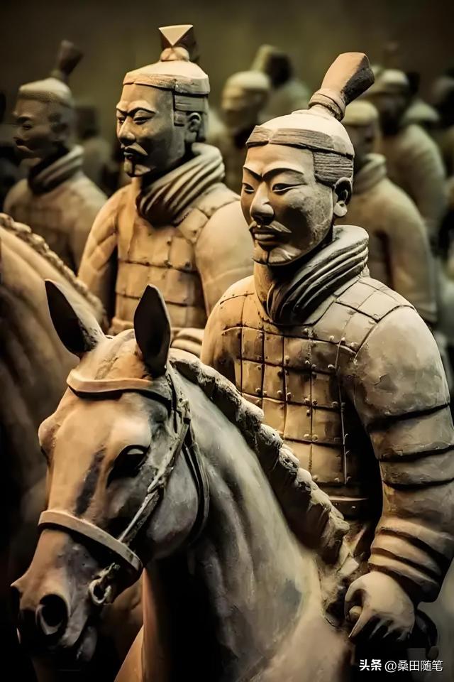 西安的秦始皇兵马俑