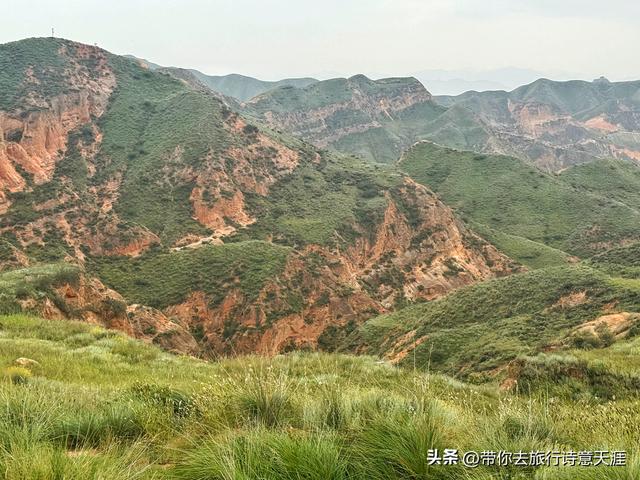 兰州水墨丹霞，藏在荒山人未识
