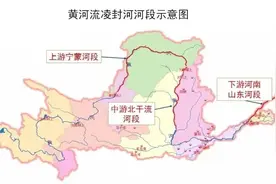 凌汛期，测量流凌冰块面积和厚度有多重要？图片