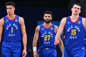3-3！掘金45分惨败，约基奇很失望，争冠格局大变，杨毅：NBA赢了图片