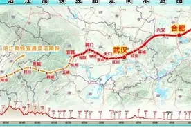 重磅！中国沿江高铁来了：重庆到武汉3小时！武汉将新建4座高铁站图片