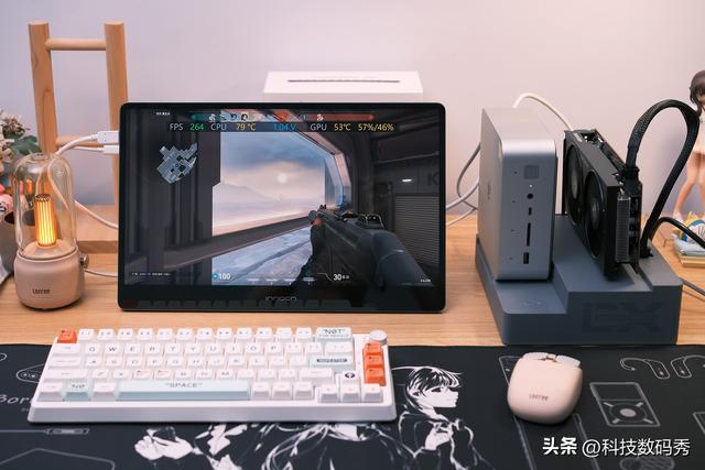 零刻GTi15 Ultra+独立显卡坞游戏帧率实测， RTX4080以下满血无损
