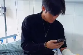 新年惨祸！抖音网红大小杨哥双受伤：哥哥遭炸伤，弟弟不慎坠河！图片