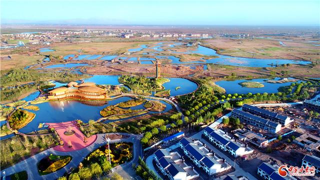 何以中国·壁画里的中国｜当“九色鹿”跃入张掖 西部生态名城再绘“绿水青山”新卷