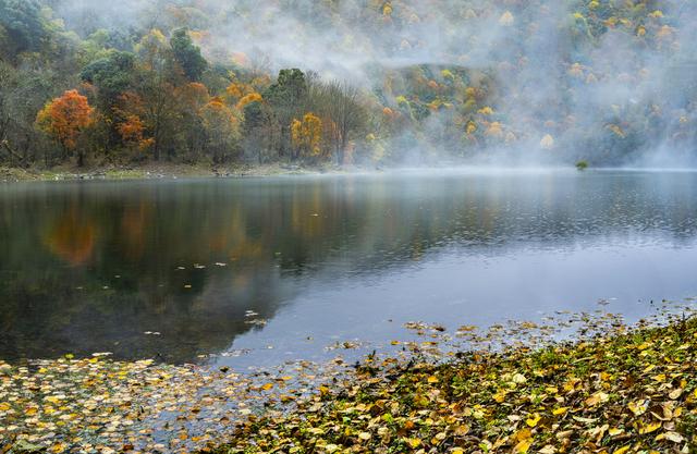 四川石棉县拖乌山：初冬时节的多彩绝唱
