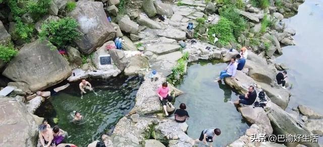 北碚嘉陵江边藏了两处免费野温泉，90%的人找不到入口！