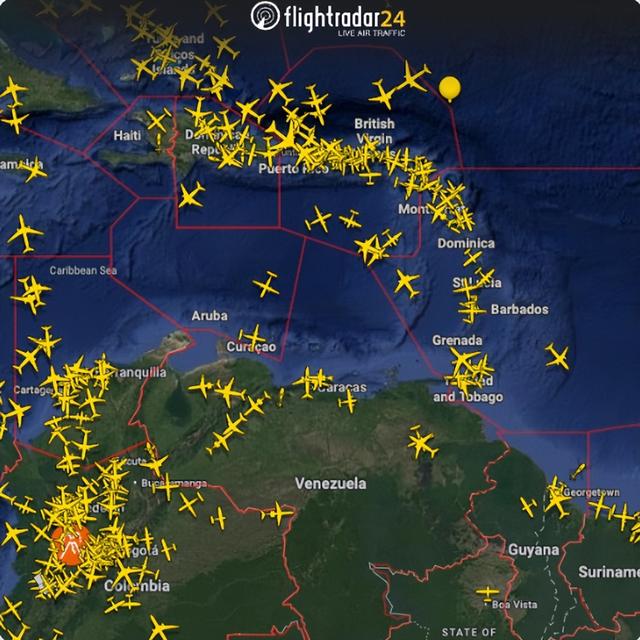 给一国总统扣恐组头目帽子，美军15%舰队集结加勒比海，要真打？