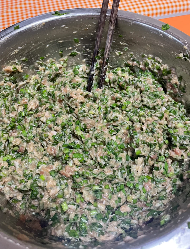 饺子的制作过程