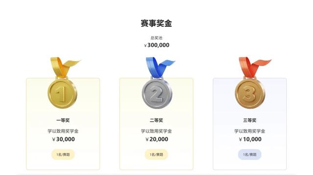 首届高校AI大赛报名开启！30万奖金池，就等你来——
