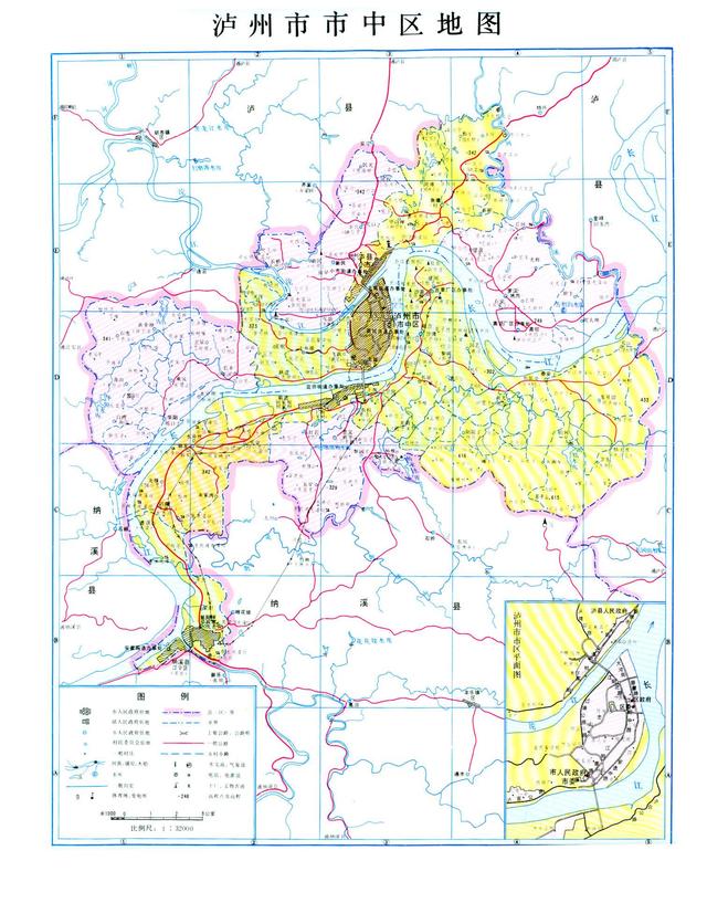 四川省江阳区历史沿革及行政区划