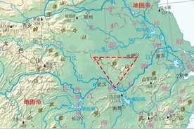 大别山东南部为什么那么平直？如刀削过一样图片