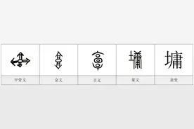 每日一字——墉图片