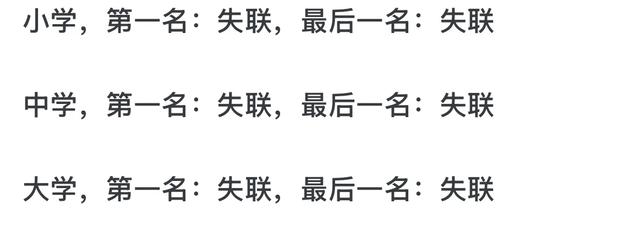 当年你们班第一名和最后一名的人都在干吗？网友分享的我惊呆了！