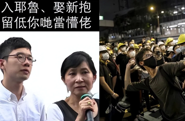 她支持港独，称中文是低等语言，终自食恶果，老公是境外反华势力
