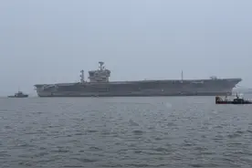 美军封存航母动了，号称力压解放军的幽灵舰队，如今终于一艘不剩图片