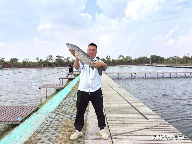 在庄行渔沥，抛一竿清风，钓满眼诗意