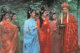 《西游记》盘丝洞露腰争议中的露点意外！图片