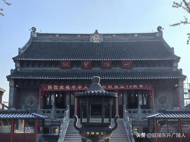 扬州文峰塔，京杭大运河畔四塔之一，塔园寺一体