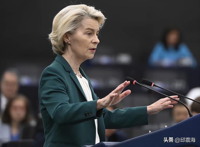 冯德莱恩对华态度急转弯，临走前一句关键表态，美方要坐不住了