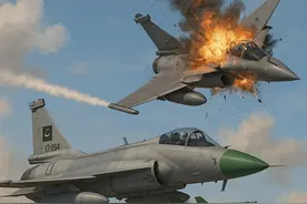 哥斯拉VS猛龙！交火1小时，14架阵风被打服，印军飞行员心态崩了图片