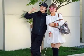 杨天真否认恋爱，晒与宋佳合影形象大变，此前因瘦身成功震惊网友图片