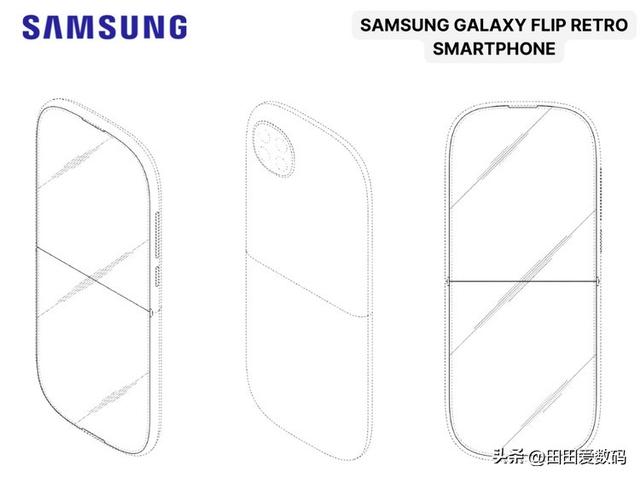 Samsung Galaxy Flip Retro 曝光：现代科技与复古设计融合