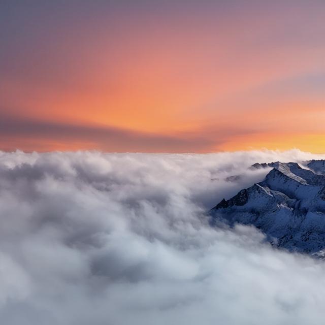 4860米云端告白指南！在达古冰川的日照金山下，说最甜的情话