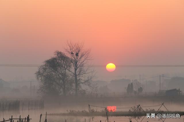 冬日的无锡白米荡风光