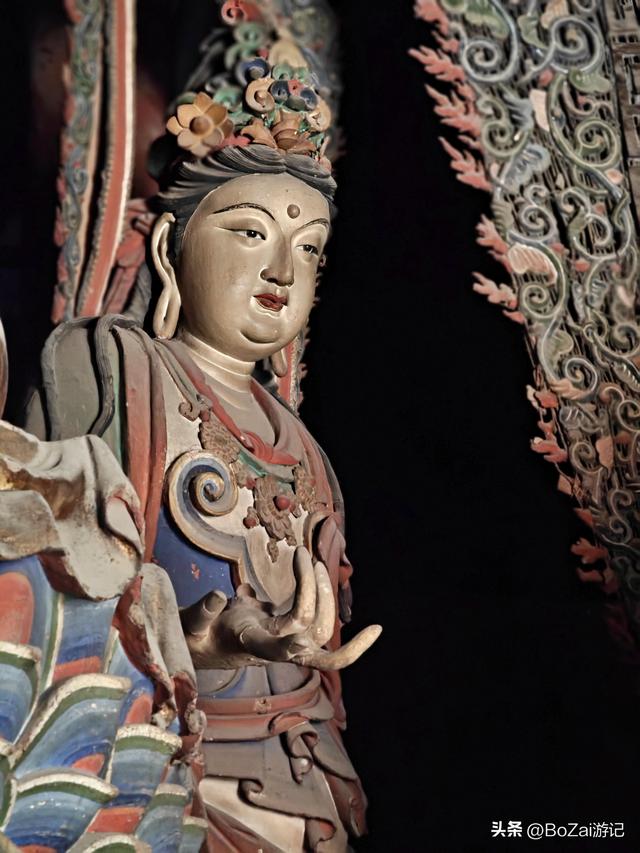 朔州国三古寺，金代弥陀殿五绝，减柱造太震撼