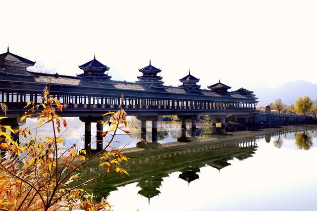 山水相融的绥宁县花园阁湿地公园