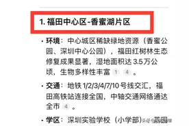 deepseek眼中深圳最宜居的10个片区，宝安竟独占2席！图片