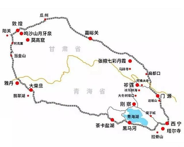 青甘大环线:串起西北大地的翡翠项链