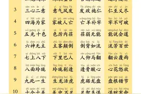 幼小衔接趣味成语接龙图片