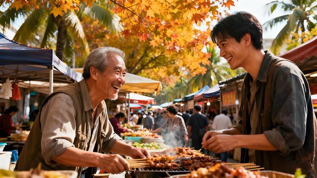 木棉吹雪映琼波，椰影摇风入画幽 —— 海口清秋寻梦录