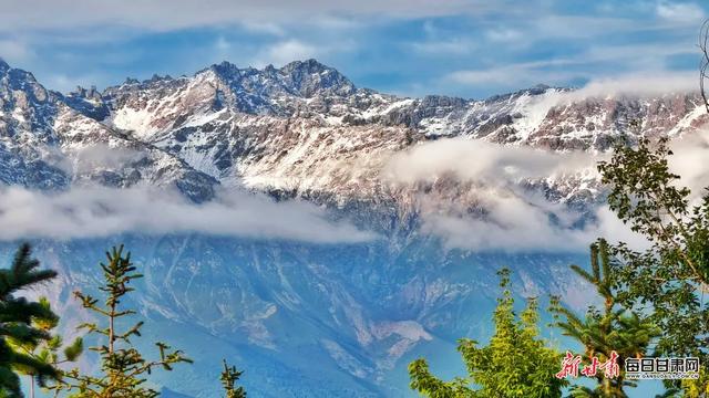 民乐:祁连初雪覆峰峦 万壑银装入画来
