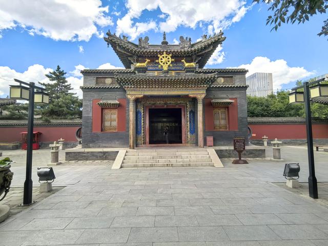 呼市五塔寺博物院免费开放 金刚座连体五塔 全国也没有几座 值得一看