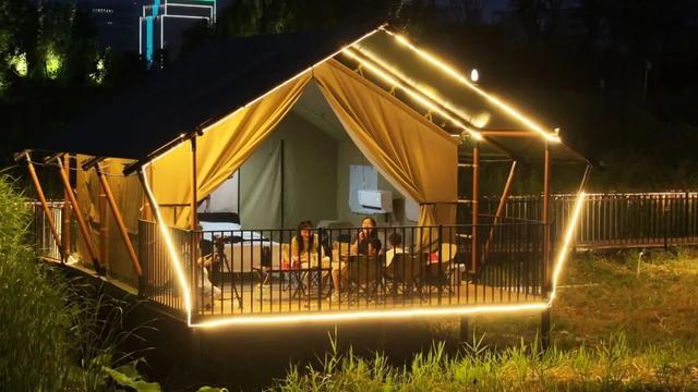 天凉好个秋，露营正当时