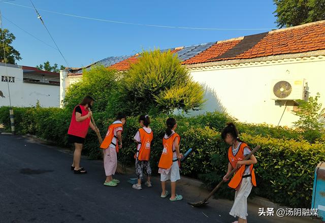汤阴白营：南店村童伴之家“美丽的大自然”主题活动