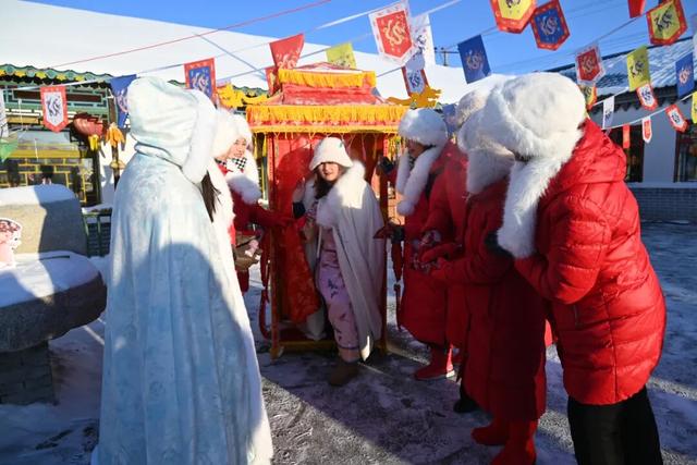 爱辉区第八届满族颁金节暨四嘉子满族乡第三届“莫勒真”大会盛装启幕