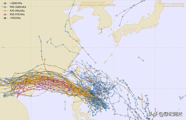 台风来了！本轮降水中心已定，分布以下地区，今日7月18~22号天气
