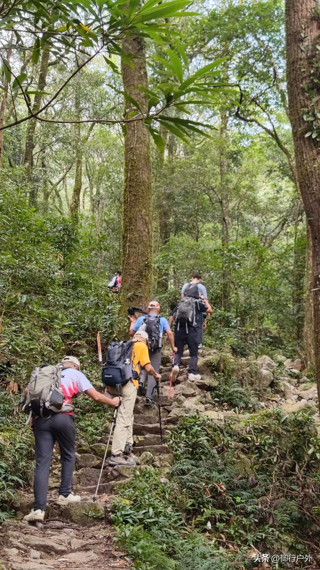 龙岩黄连盂徒步登山