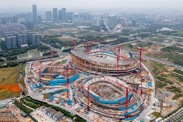 钢结构智能建造“黑科技”亮相余杭国际体育中心