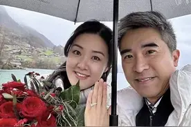 香港女星当第三者成功上位，获男友浪漫求婚，宣布即将结婚图片