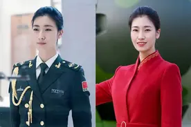 三军仪仗队小姐姐，退伍后去哪了？图片