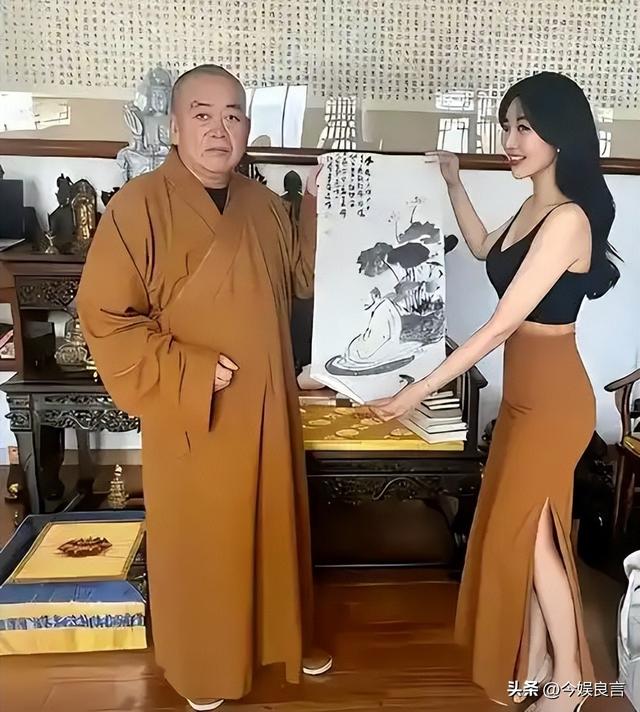 李湘不再隐忍，公开回应与释永信的真实关系，亲吻照真相终于大白