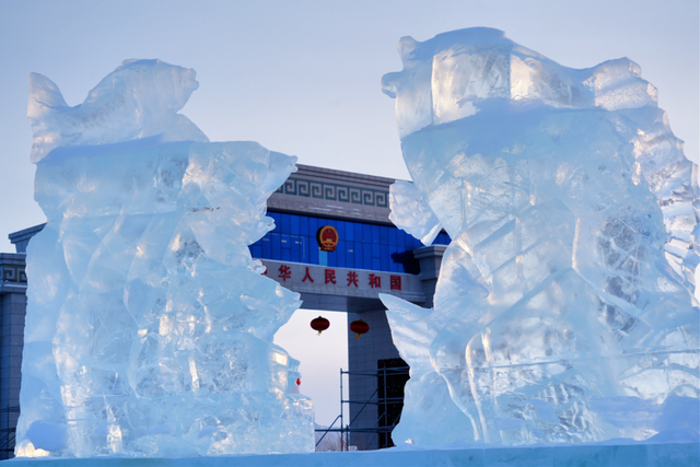 内蒙古冰雪英雄会额尔古纳冰雪欢乐季第三届中俄界河冰钓活动，冰雪盛宴启幕图集