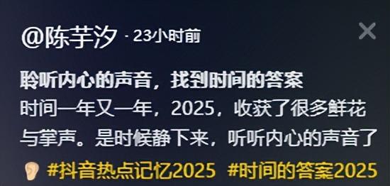 面对黑粉的挑拨离间，陈芋汐忍无可忍，用一句话为她和全红婵正名